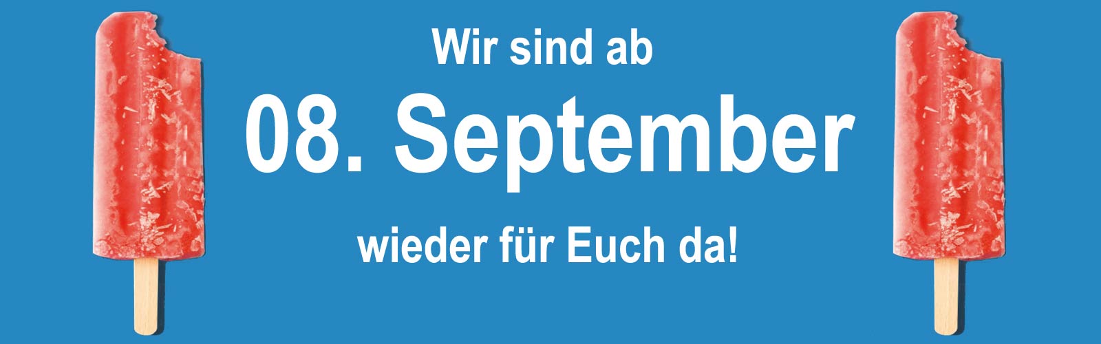 Saisonstart 08.09.2025